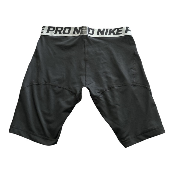 NIKE PRO boys black/grey dri-fit athletic boxer briefs, size XL. - Picture 3 of 3